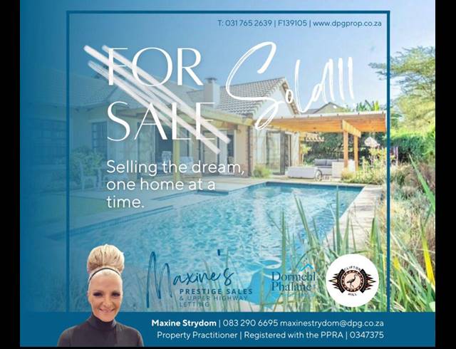 4 BEDROOM HOUSE SOLD IN CLIFTON HILL ESTATE